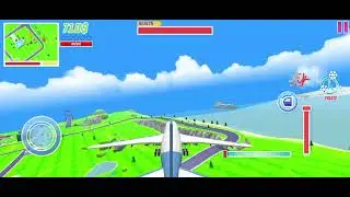 volando avión ✈️ cerca del Área 51 en dude Theft Wars 5 Bad ending
