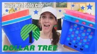 DOLLAR TREE HAUL *THE BEST NEW SUMMER FINDS FOR $1.00** SOLO CUP MADNESS!
