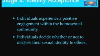 Cass's Sexual Identity Development Theory