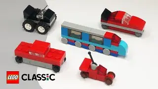 LEGO MINI VEHICLES 03 - TUTORIAL (Lego Classic Style)