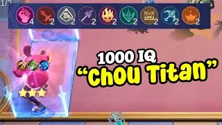 1000 IQ !! CHOU TITAN PRINCE 9 SYNERGY - Magic Chess mobile Legends