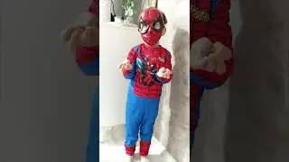 Kost&uuml;m&uuml;ne kavuşan minik &ouml;r&uuml;mcek adam 😄🦸🏼&zwj;♂️#youtubeshorts #shorts#short #spiderman #&ouml;r&uuml;mcekadam