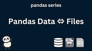 Belajar Pandas Mudah: Import/Export Data CSV, Excel, JSON, SQL pada Pandas Python || Pandas Tutorial