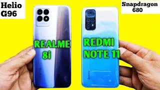 Redmi Note 11 vs Realme 8i Speed Test & Camera Comparison |