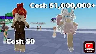Playing Roblox &iexcl;Flex your avatar value!