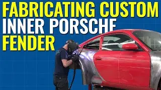 Fabricating Inner Porsche Fender | Metal Fabrication Tips & Tricks in 4K Video!