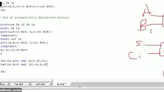 VHDL using