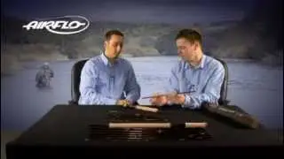 Iain Barr on Multi section Journeyman Nan Tec Rods from Airflo