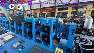 A Good Machine Speaks for Itself &mdash; Yingyee PV Racking Roll Forming Machine 🏗️