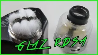 GLAZ RDSA: DRIPPER DA 30 MM CON CAP IN VETRO BY STEAM CRAVE ITA