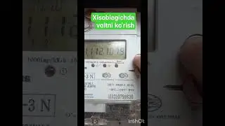 Elektr xisoblagich qulayliklari $оборудование для учета электроэнергии