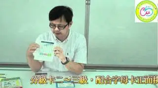 麻辣字母拼讀卡(大卡) - 介紹 4: 分級卡和字母卡搭配 [象盒子]