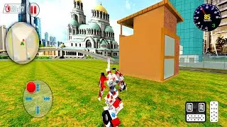 Ambulance Robot City Rescue Simulator - Android Gameplay #14