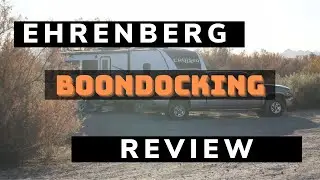 Free Camping in Ehrenberg Arizona on the Colorado River.