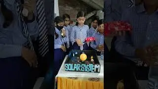 solar system working model project class 6