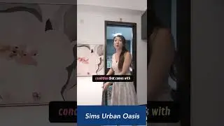 Sims Urban Oasis: Quiet, Stylish Kitchen with Smart Design