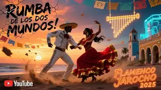 RUMBA DE LOS DOS MUNDOS-🌎🔥 | Flamenco-Jarocho Synthwave 2025