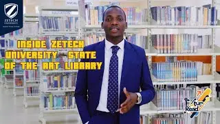 Inside ZETECH UNIVERSITY Modern State of the Art Library.