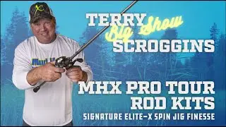 Terry Scroggins Signature Elite-X Spin Jig Finesse Rod Kit