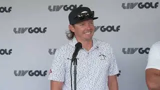 Cameron Smith and Brooks Koepka Thursday Captains Presser 2023 LIV Golf Chicago