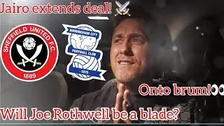 A look onto Birmingham city- JAIRO SIGNS TILL END OF THE SEASON, JOE ROTHWELL?🙏