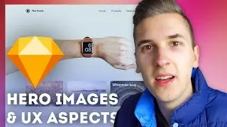 Hero Images & UX Aspects &bull; Sketchapp Tutorial / Sketch 4 Tutorial