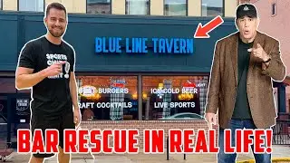 Visiting AFTER Jon Taffer&rsquo;s Bar Rescue &ndash; My HONEST Review of The Blue Line Tavern in Wisconsin!