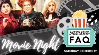 Halloween Carpool Cinema FAQ 2024