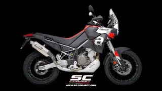 SC-Project Rally Raid Muffler for Aprilia Tuareg 660 | Street legal