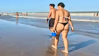 🇦🇷 Pinamar Beach A Sunny Day in Argentina 