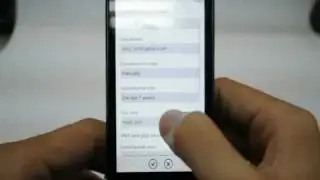 HTC 7 Mozart: Email Retrieval Settings