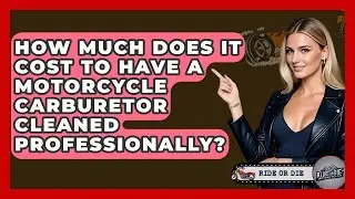 How Much Does It Cost To Have A Motorcycle Carburetor Cleaned Professionally?