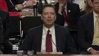 James Comey: President Trump's 'shifting explanations' for firing confused and concerned me