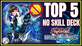 Top 5 No Skill Decks for Climbing Rank FAST &ndash; Auto Mode Activated! Works Too Well | Duel Links