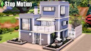 Modern Japanese Artist's Home 🎨🎍 | Sims 4: Stop Motion + Build Tour [No CC]