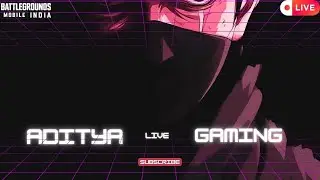 Bgmi Live 🎧  -  Road to 1K  -  Aditya is Live 🥶❤️