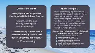 Truth Isn't a Memory: 7 Thought Mistakes to Avoid | The Paradox of Reality | Quote of the Day 💭