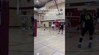 It felt like it was definitely personal for her. #volleyball #athlete #sports #usavolleyball