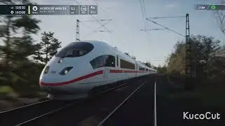 Ich fahre ein ICE und Muster die Notbremse ziehen In Train Sim World 6 
