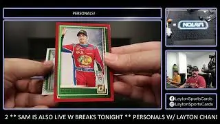 1 коробка Donruss Racing 2025 года для Джима В.