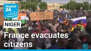France evacuates citizens from Niger after neighbours warn of war &bull; FRANCE 24 English