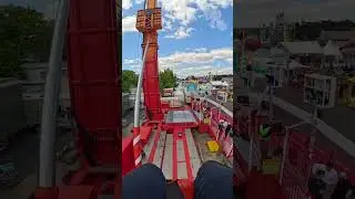 Booster Maxx - Foire du Tr&ocirc;ne 2025 #feteforaine #funfair #paris #booster #thrillride #shorts #man&egrave;ge