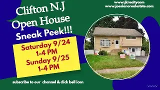Sneak Peek Of Our Open House  Clifton NJ 9/24 & 9/25 1-4 PM #realestate #openhouse #cliftonnj