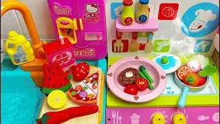 73 Minutes Satisfying With Unboxing Hello Kitty Kitchen Playset Collection ASMR || Review Toys
