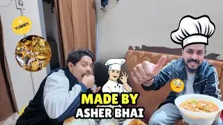 chef Asher ne banaya mazedaar dinner - give me prank idea for Haroon 😂- #sialkot #dailyvlogs #vlog