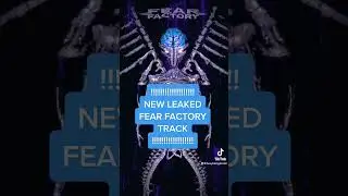 New LEAKED Fear Factory track!!! #fearfactory #metal #guitar #bass #newmusic #industrialmetal