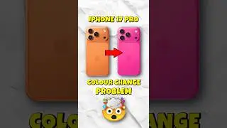 iPhone 17 Pro Colour Change 🤯 New Problem 🔥 #shorts #smartphone #iphone