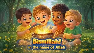 Bismillah Poem for Kids | English Islamic Poem | Learn to Say Bismillah Before Everything!