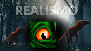 Tentando sobreviver de Megaraptor no The Cursed Isle