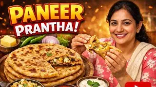 Making paneer veg prantha at my home 😆😆